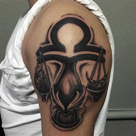 libra zodiac tattoo